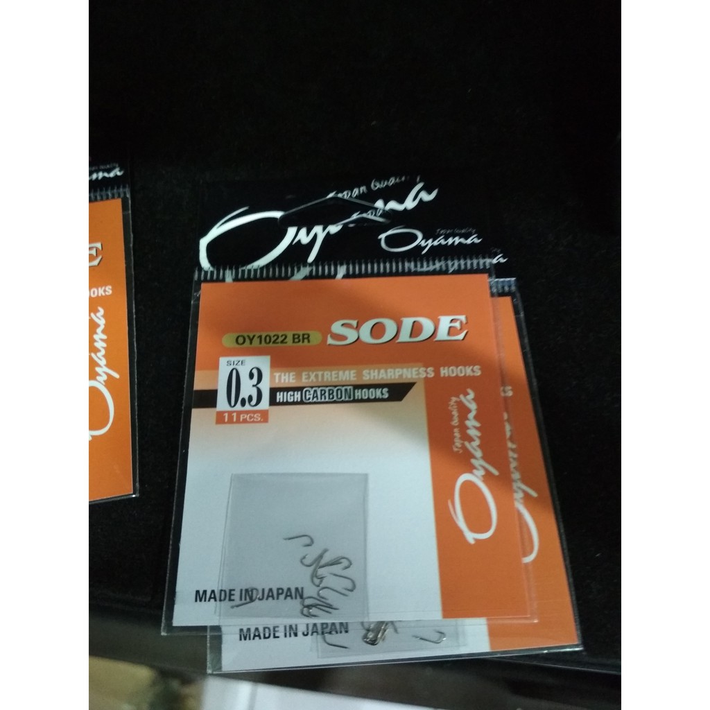 Hook Kail Mata Pancing Ikan Wader Oyama Sode Ukuran 0.3