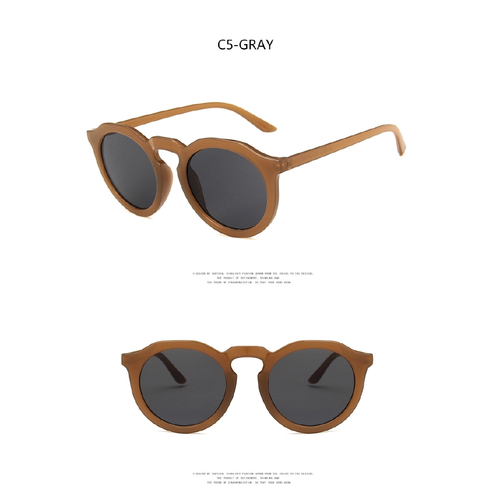 European and American personality candy color fashion trend sunglasses