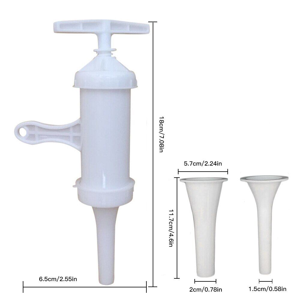 Mesin Pengisi Sosis Manual 2 Corong/Sosis Filler Plastik Manual / Alat Cetak Adonan ke Casing Selongsong Sosis