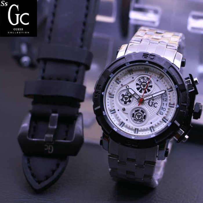 jam tangan GC GUESS COLLECTION PRIA FULL SET