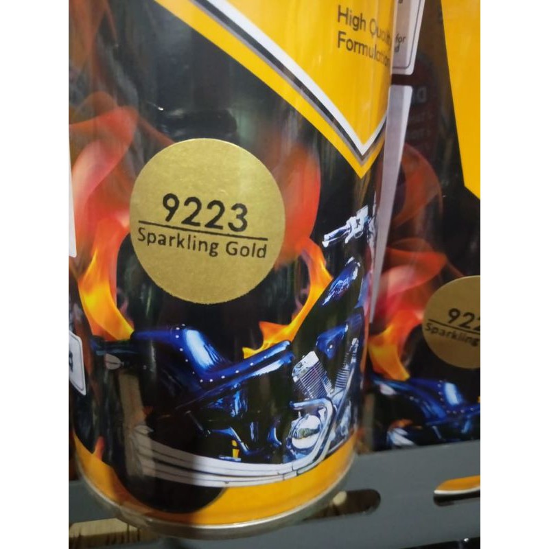 Cat Diton Premium Pilox Pilok Cat Diton Premium Hitam Putih Clear Gold Biru silver Epoxy