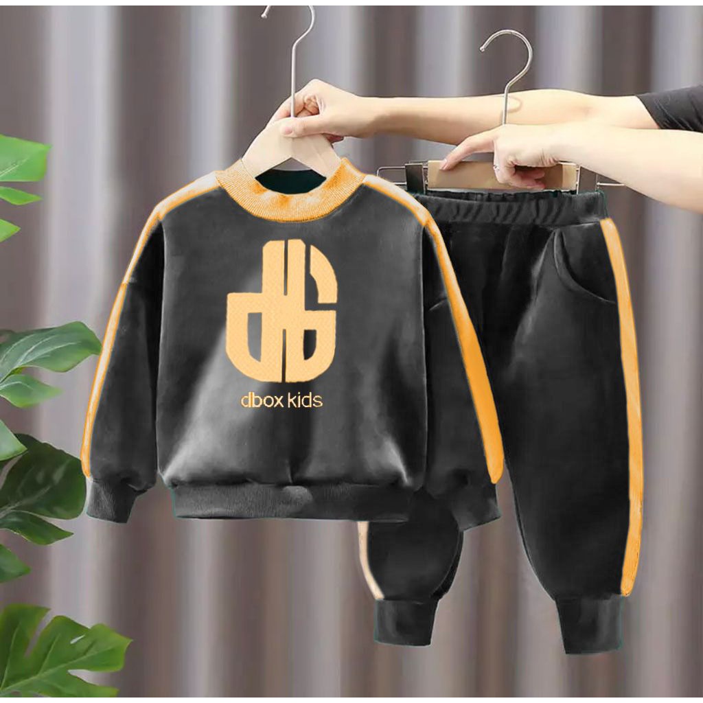 SETELAN SWEATER CARDIGAN BAYI ANAK MOTIF DBOX USIA 1-5 TAHUN BAHAN BABYTERRY BEST QUALITY TERLARIS/ SETELAN SWEATER CARDIGAN BAYI ANAK LAKI LAKI/ SETELAN SWEATER CARDIGAN BAYI ANAK PEREMPUAN/ SETELAN SWEATER CARDIGAN BAYI ANAK COWO