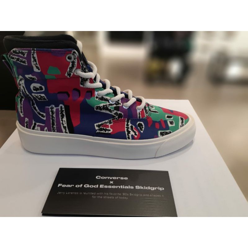 CONVERSE x FEAR OF GOD ESSENTIALS SKIDGRIP 43 27.5CM BNIB
