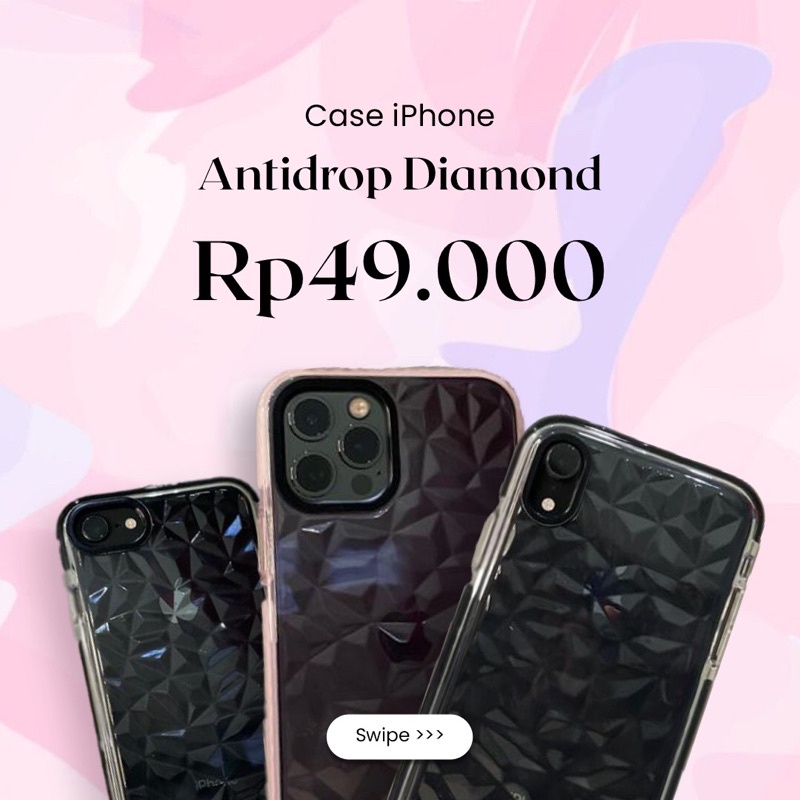 CASE IPHONE ANTIDROP DIAMOND