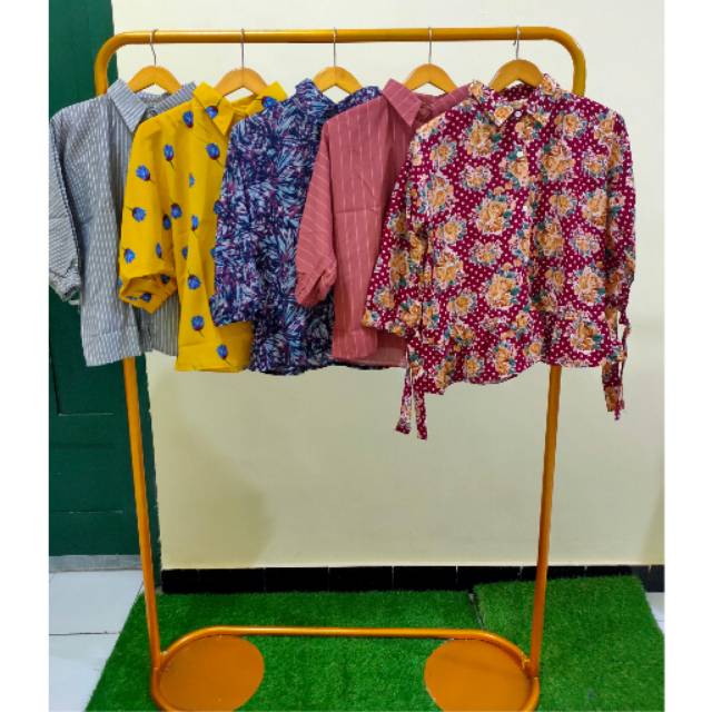 Atasan Motif | Atasan Wanita Jumbo | Baju Tunik Wanita Jumbo | Tunik Jumbo Murah | Atasan Wanita