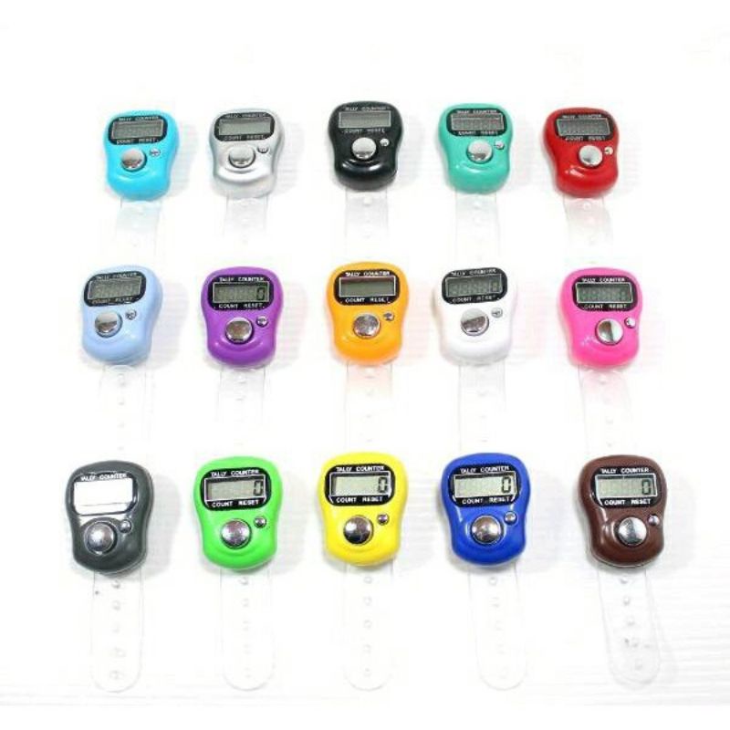 TASBIH DIGITAL MINI TASBIH ELEKTRIK MINI Alat Hitung Digital Led Tasbih Jari Counter Tally Tasbeh Ibadah Mini Import Murah Elektronik Mini