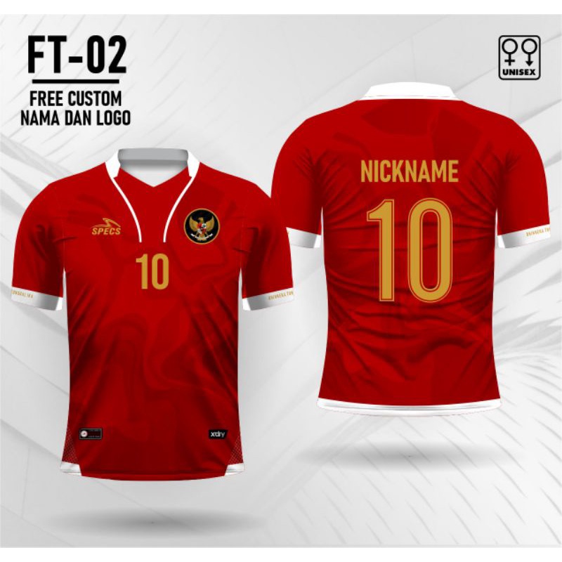 jersey futsal timnas indonesia 2022 timnas indo