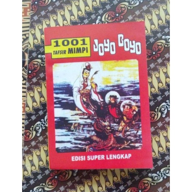 Buku 1001 Tafsir Mimpi erek erek Joyoboyo