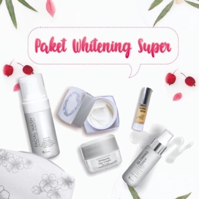 Ms Glow Ori / Paket Whitening Super & Serum Luminous