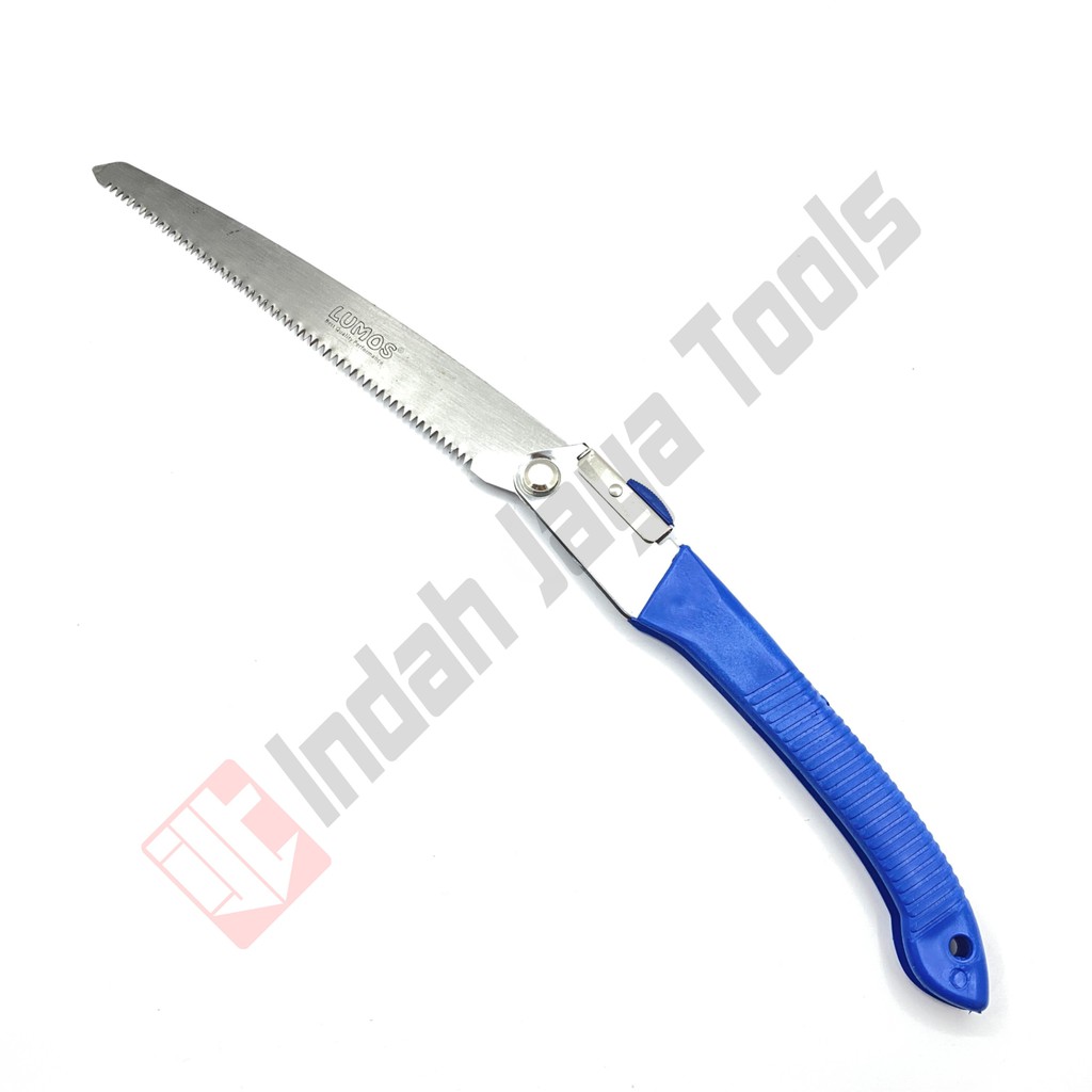 LUMOS Portable Folding Saw - Gergaji Lipat Potong Kayu Bambu Stainless Steel