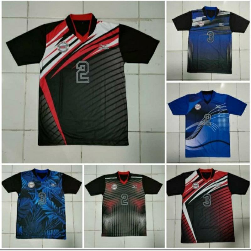 Atasan Baju Voli Printing Murah