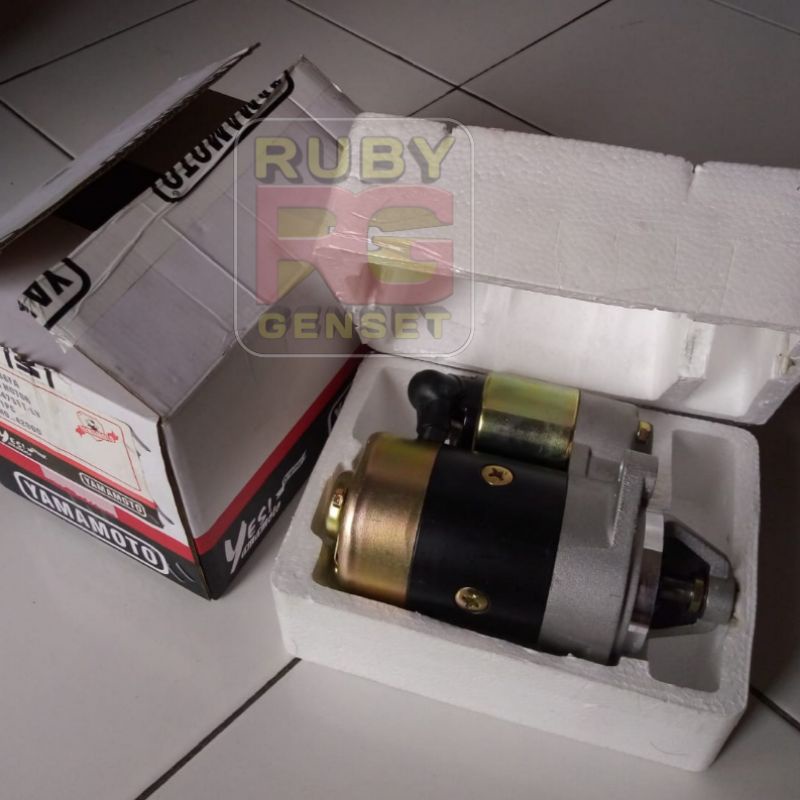 186FA Dinamo Starter Motor Genset Silent Solar