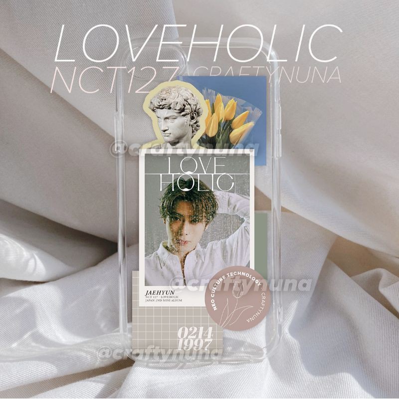 (NC-014) NCT 127 LOVEHOLIC STICKER SET ✨ JAPAN 2ND MINI ALBUM aesthetic fanmade by Crafty Nuna stiker case