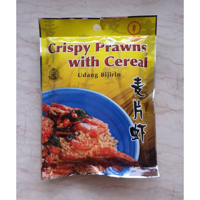 

STAR FLOWER BRAND crispy prawn with cereal