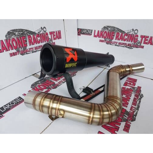 KNALPOT RACING SLIP ON MID PIPE KTM RC 250 DUKE 200 DUKE 250 DUKE250 UNTUK MOTOR