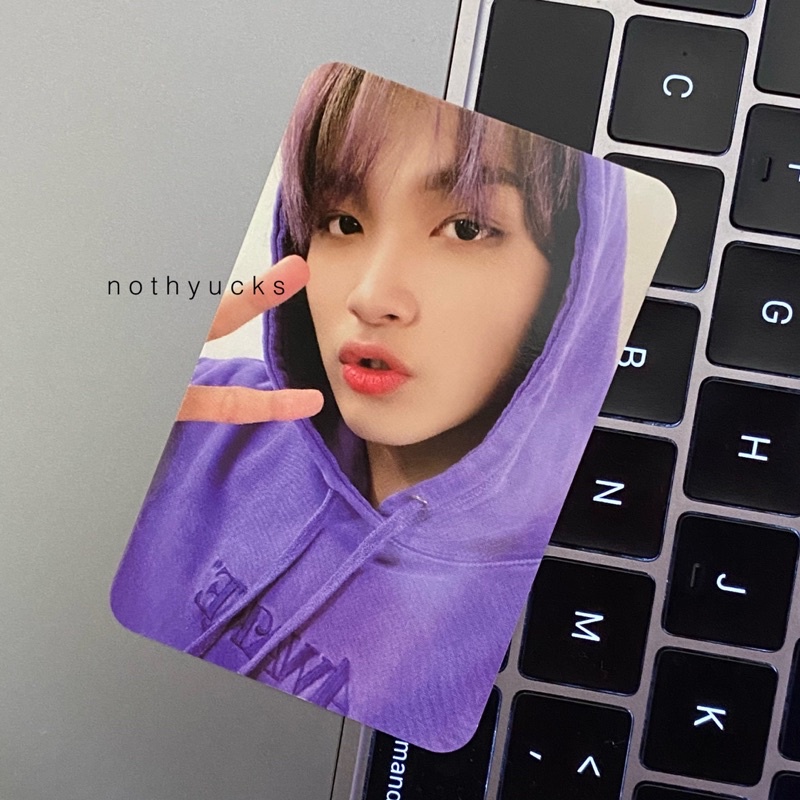 wts haechan hoodie ungu set pair 2 pc