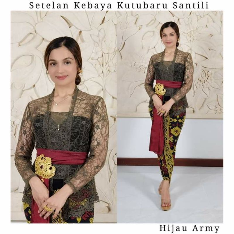 SETELAN KEBAYA BALI KUTUBARU MURAH | SERAGAM NIKAH