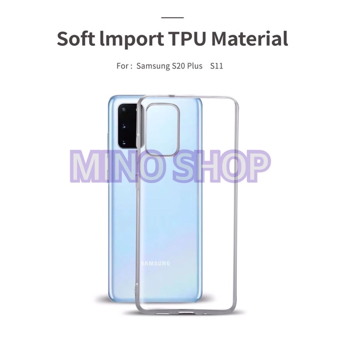 SOFTCASE TRANSPARAN SAMSUNG S20+ S20 PLUS PREMIUM CLEAR SOFT CASE