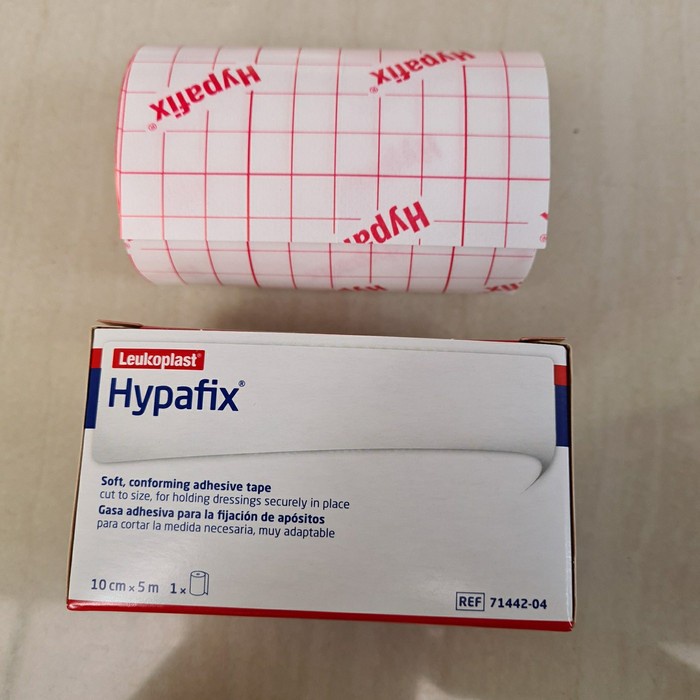 Hypafix 10cm x 5m Hipafix 10 x 5 10x5 Hifafix Plester Luka Hipapix BSN