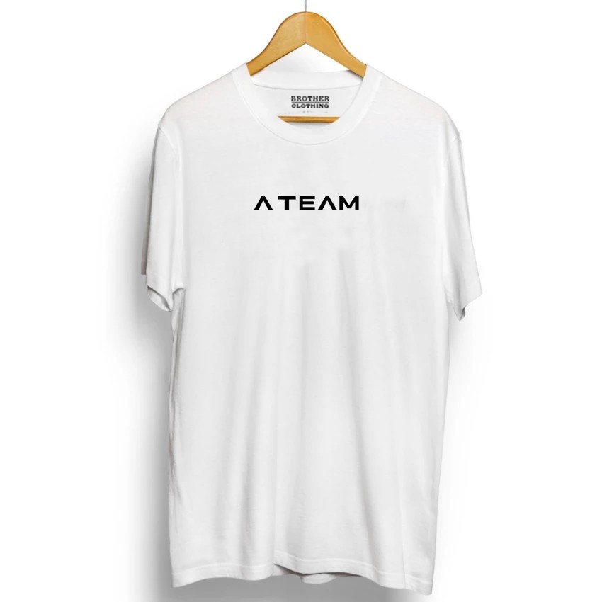 Kaos Distro A TEAM White - Abu Misty Premium