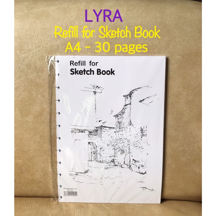 

Sketsagambar- Atk0668Lr Refill A4 Sketch Book Lyra 9211260 Isi Ulang Buku Sketsa -Buku-Gambar-