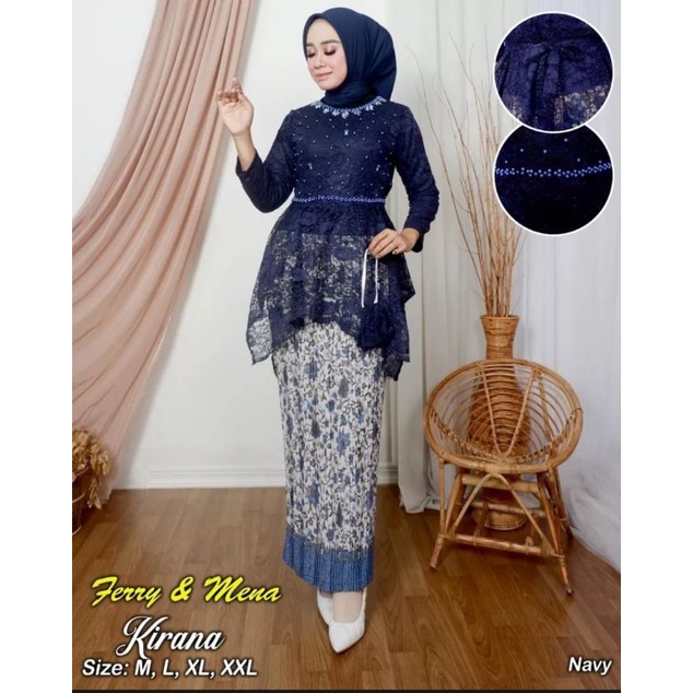 Set Tunik Brokat Mix Mutiara pesta Modern//Set Tunik Termurah dan rok plisket//Baju kebaya pesta//atasan kebaya brukat/kebaya wisuda/baju kebaya anak muda/kebaya terbaru/baju lebaran/tunik kebaya/kebaya jumbo/set pakaian wanita/set pakaian tradisional