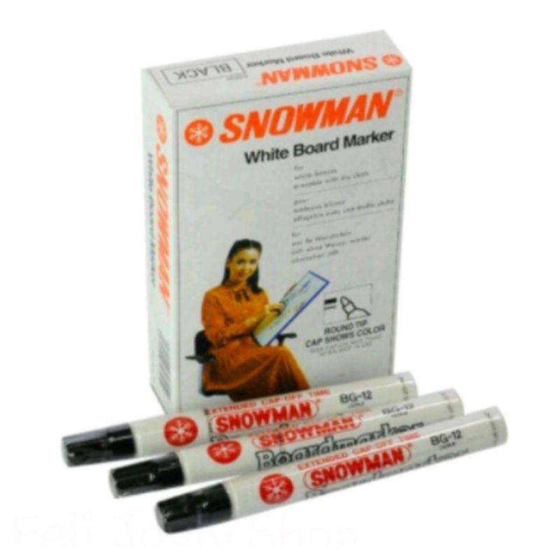

Spidol Snowman White board