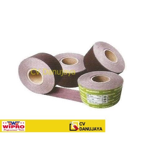 Deerfos XA167 - Amplas Alat Gosok Roll Kain Kaku Size 4 Inch Grit 100 Meteran