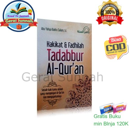 Buku Hakikat & Fadhilah Tadabbur Al-Qur'an