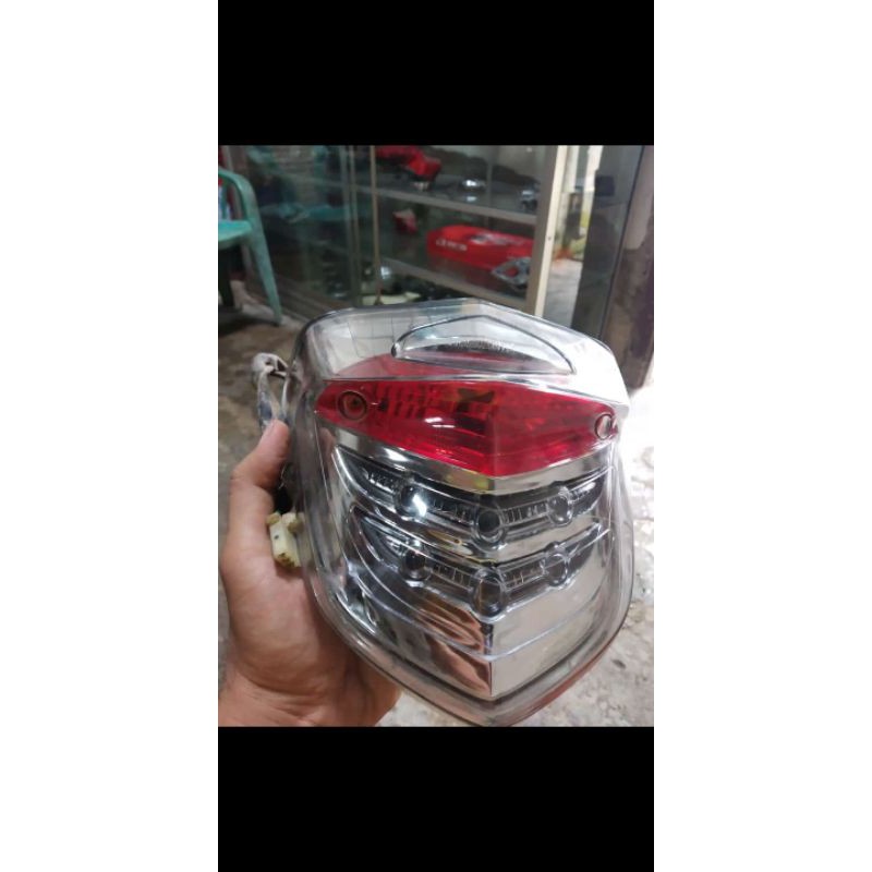 lampu belakang tiger revo LED
