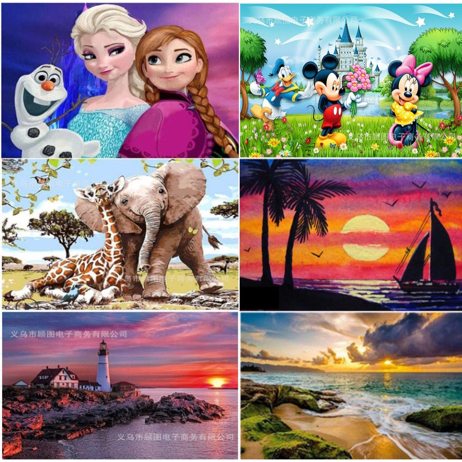 

5D DIY DIAMOND PAINTING COLORFULL 30X40CM CRAFT DRILL 02