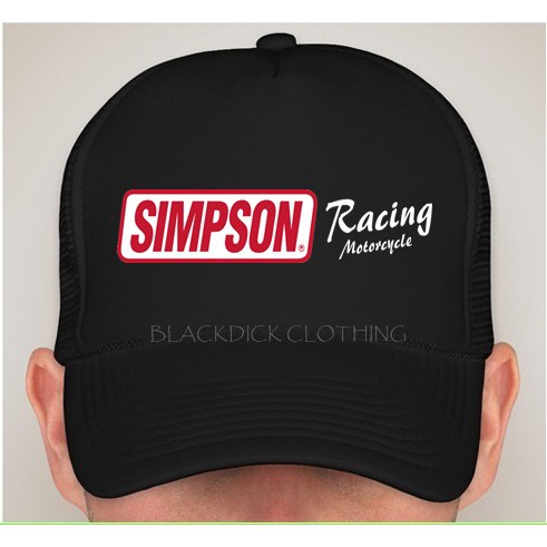 TOPI TRUCKER SIMPSON RACING MOTORCYCLE