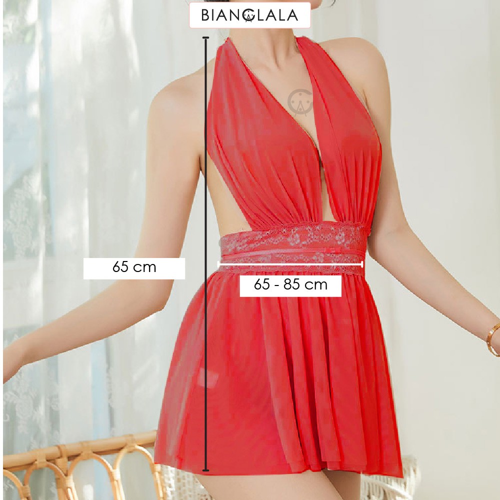 CARINA Sexy Lingerie Dress Tidur Wanita Dewasa Piyama Setelan Wanita Lingerie Seksi Import Dinas Depan Suami Sleepwear Gstring Baju haram Termurah Malam Pertama Bikini Kekinian Terbaru Bisa Cod-2