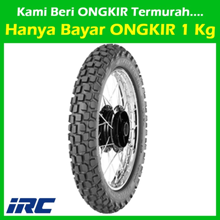 BAN TRAIL 16 IRC GP 22 R ( TRIALS ) UKURAN 90/100 - 16 Ori