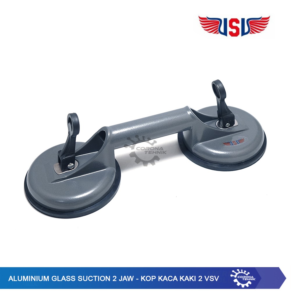 Kop Kaca Aluminium Kaki 2 VSV - Suction Cup - Aluminium Glass Suction