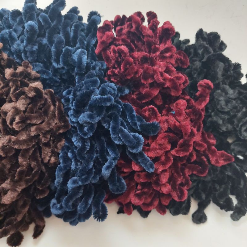 Ikat Rambut Ubur ubur Kunciran Cendol Jumbo Hijab Cepol Aksesoris-Ukuran sedang