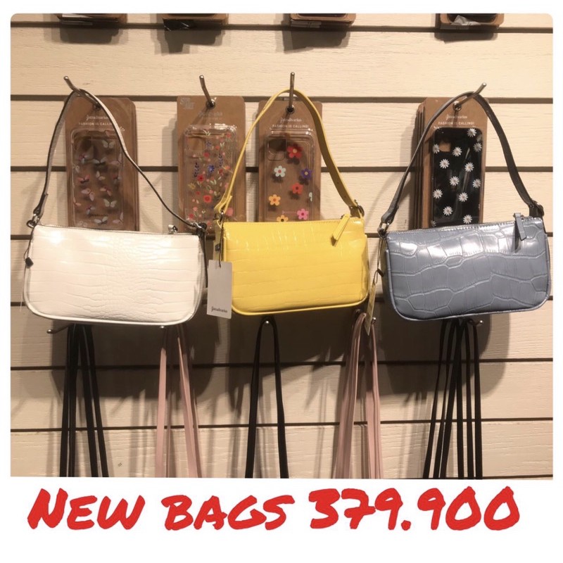 Jastip Stradivarius Shoulder Bag Motif Croco