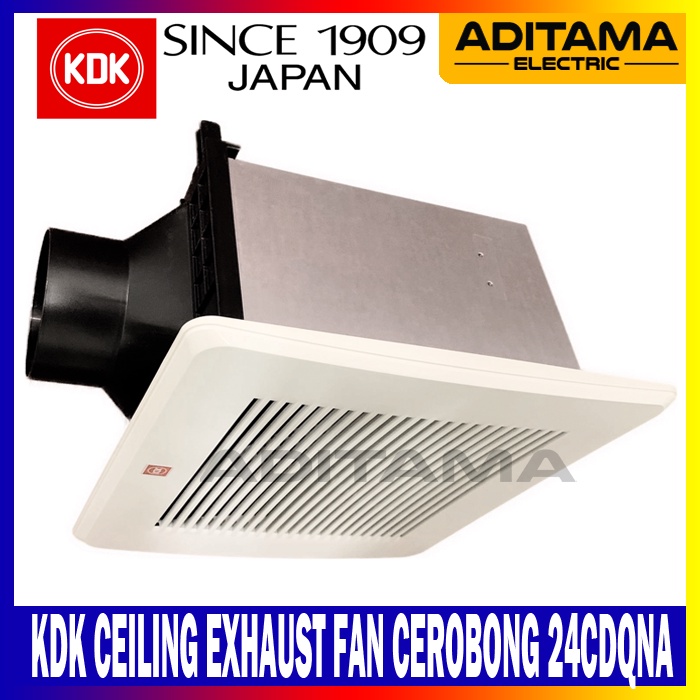 KDK CEILING EXHAUST FAN SIROCCO CEROBONG 24CDQN 24-CDQNA