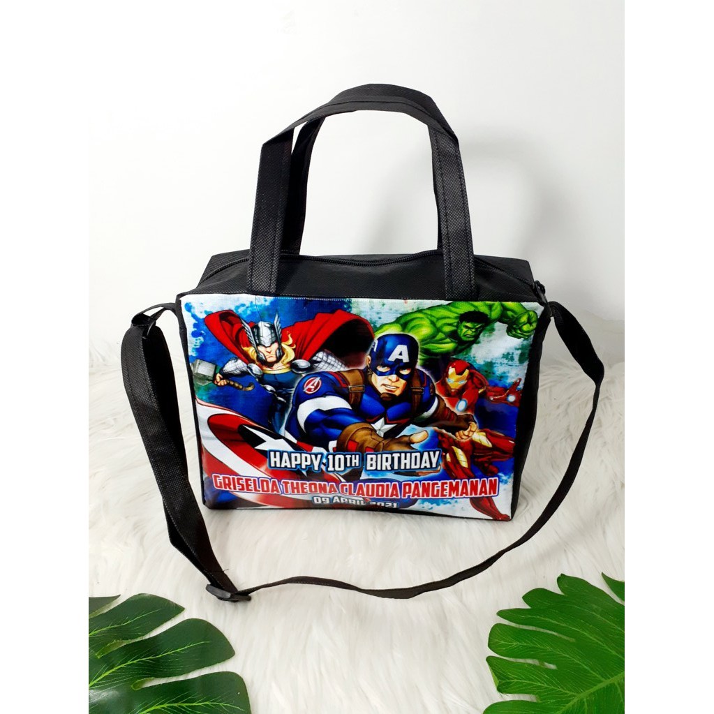 Tas Ultah Slempang Custom Desain-2