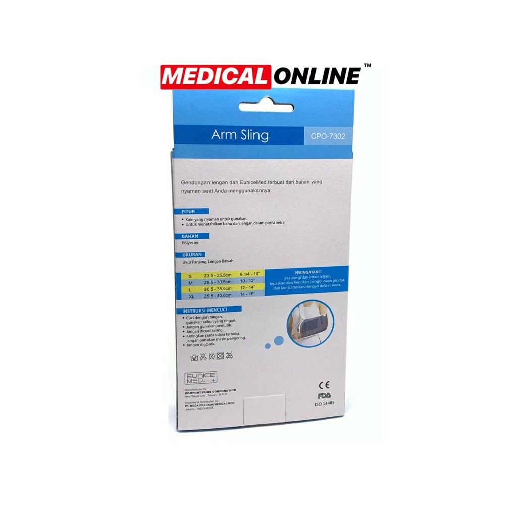 EUNICEMED ARM SLING MESH CPO-7302 ORTOPEDI MEDICAL ONLINE