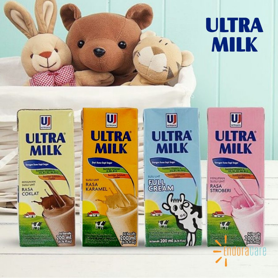 

Susu Ultra Milk Strawberi Cokelat 200Ml