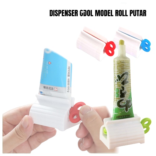 Pencetan Odol Model Roll / Holder Jepit Pasta Gigi / Roll Odol / Jepit Odol Roll