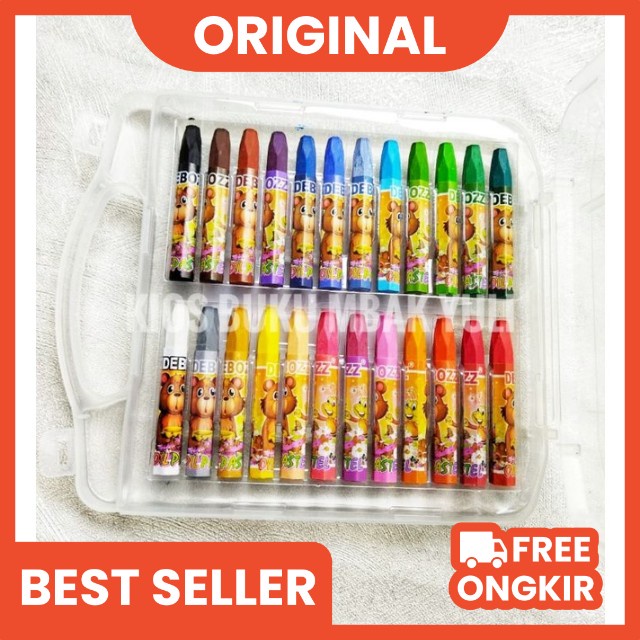 

Crayon Debozz 24 Colors Oil Pastel Krayon Deboss 24 Warna