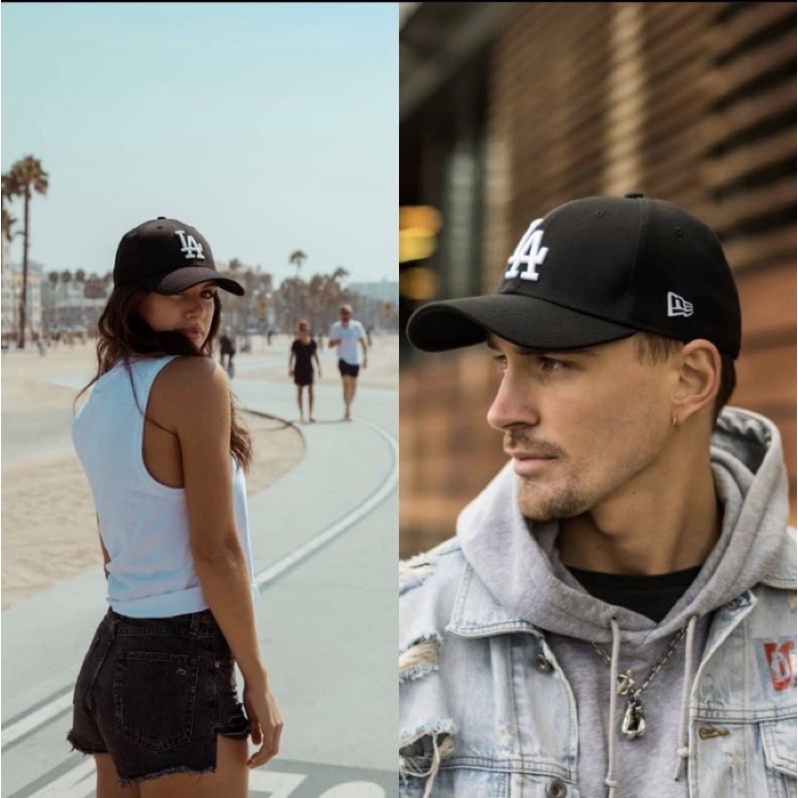 TOPI NEW ERA ORIGINAL 940 LOSDOD BLACK WHITE