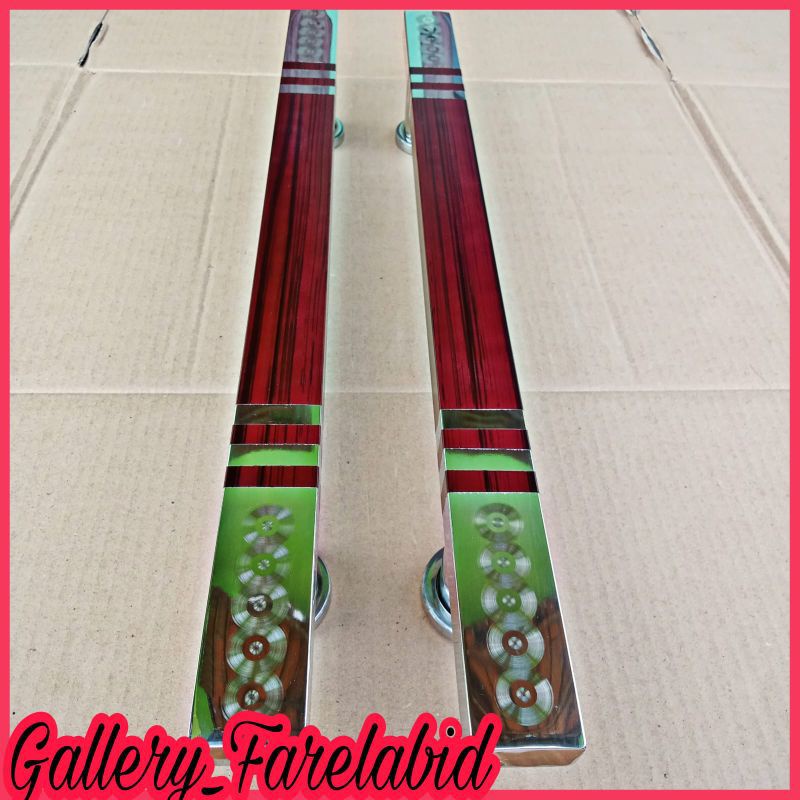 45 Cm Handle Pintu Rumah Stainless Stell Gagang Tarikan Pegangan Pintu Kupu Tarung Minimalis