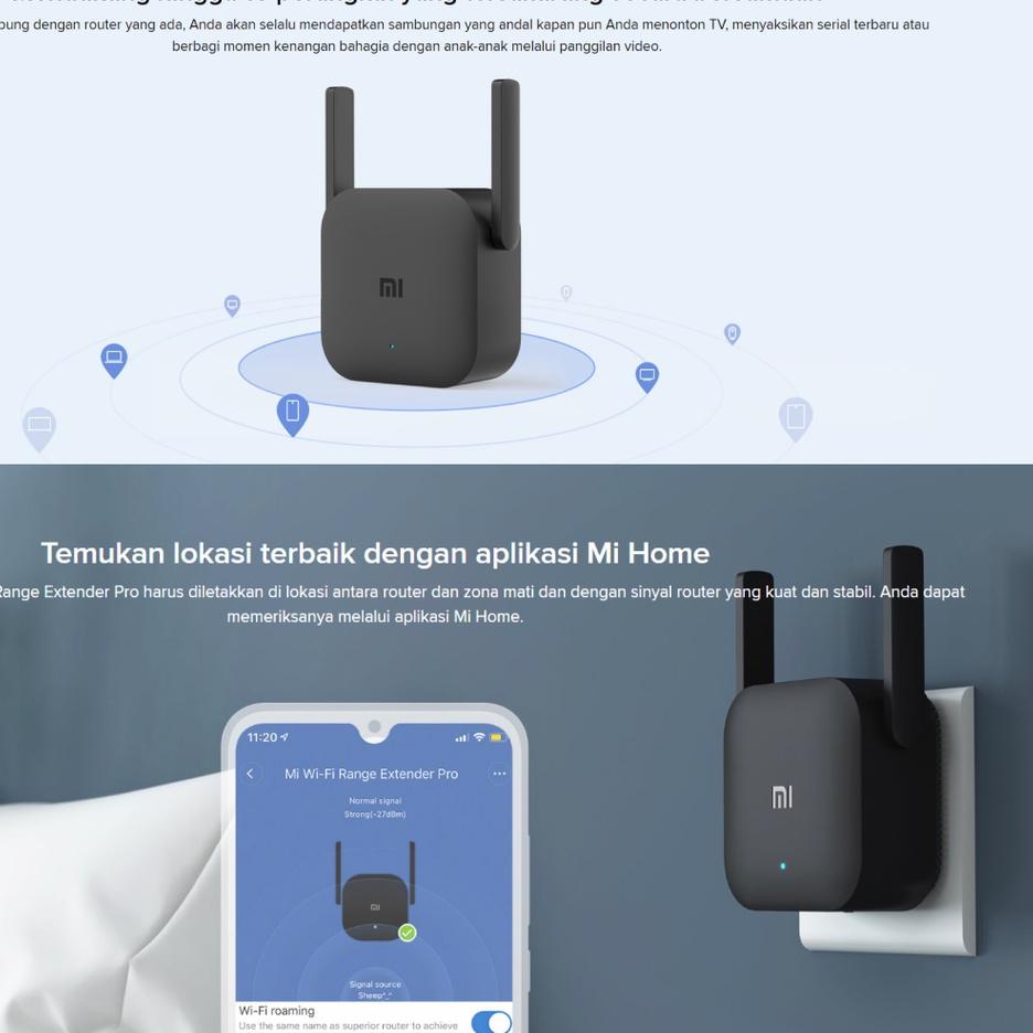 Paket Pilihan Mi WiFi Amplifier Repeater Pro