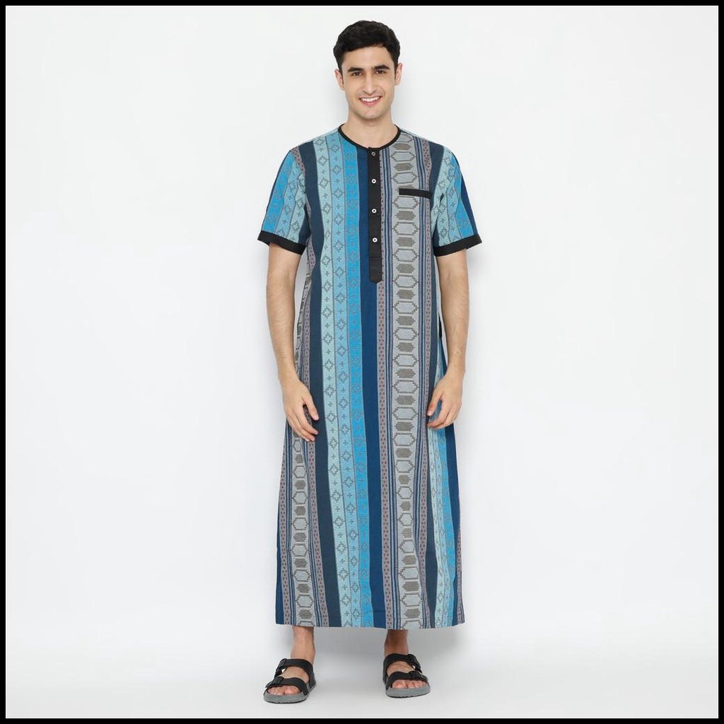 Shohib Gamis Pria Dubai Lengan Pendek