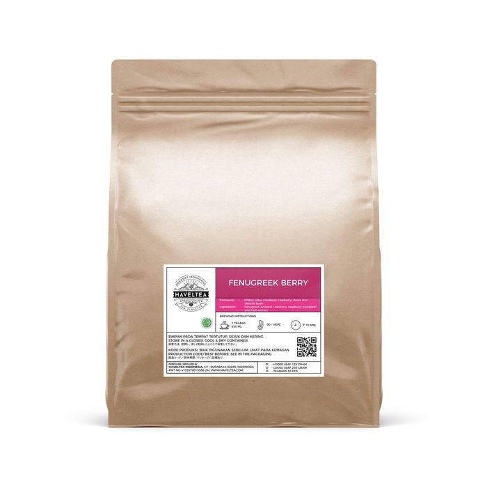 

FENUGREEK BERRY | Pouch | Haveltea | Nursing Tea | Tisane Raspberry