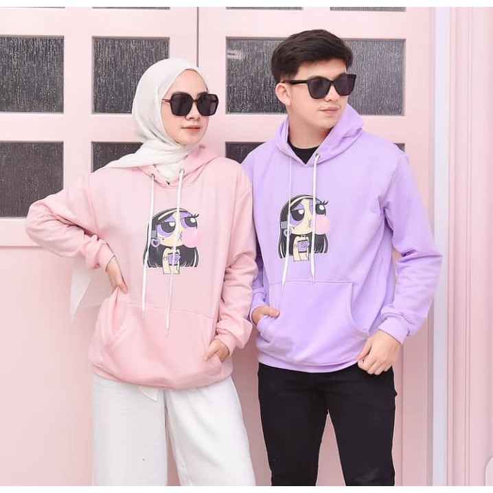 Sweater Pria/Wanita Grosir Keren - Bubble Gum