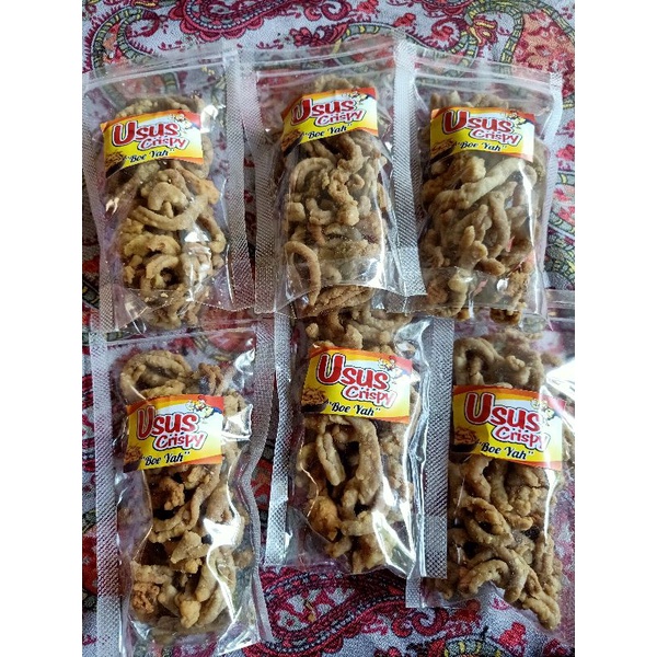 

USUS CRISPY 50 GRAM RENYAH DAN GURIH